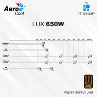 Gambar AeroCool Power Supply LUX 650W Bronze dari ITShop Online undefined 3 Tokopedia