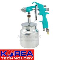 Gambar SPRAY GUN F75-S NRT-PRO KOREA TECHNOLOGY / ALAT SEMPROT CAT 750CC / SPRAY GUN TABUNG BAWAH BESAR / GUN CAT MOTOR MOBIL dari MekaTeknik undefined 3 Tokopedia