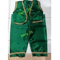 Gambar Set Baju jaranan - pakaian kuda lumping (Atasan & Bawahan) - satu set kostum jaranan (Rompi & Celana) - Merah, Int: One size dari BUDAYA undefined 2 Tokopedia