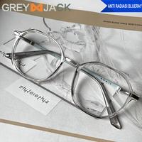 Gambar Grey Jack Kacamata anti radiasi blueray TR90+metal fashion unisex 2053 - C4 PINK dari Grey Jack Eyewear undefined 1 Tokopedia