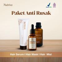 Gambar Nutrivo Paket Anti Rusak 3in1 dari Nutrivo Indonesia - Hair Care undefined 1 Tokopedia