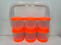 Gambar BISA COD (YBL) PROMO LIVE Toples Set Nampan Plastik 7IN1 Tempat Penyimpanan Kue Lebaran 800Ml Storage Makanan Food Container Murah Plastik Permen Wadah (BELI LOKAL) - PINK dari Yuk Beli Lagi undefined 5 Tokopedia