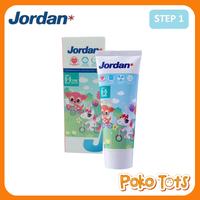 Gambar Jordan Oral Care Kids Toothpaste Step 1 75gr Pasta Gigi Anak Usia 0-5 Tahun - Lychee dari Poko Tots undefined 3 Tokopedia