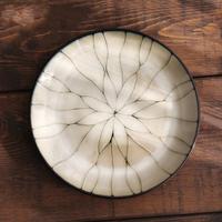 Gambar Piring Keramik Saji Aesthetic / Teal Reactive Plate dari Piring Cantik Store undefined 3 Tokopedia