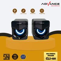 Gambar Advance Komputer Speaker Laptop 2.0 Super Bass Gaming RGB Multimedia Stereo Speaker Computer Speaker LED CLS101 speakers pc - CLS101 dari AdvanceIndonesia undefined 1 Tokopedia