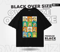 Gambar Designation - Kaos MINION Oversize Black Cotton Combed 24s / Tshirt  Karakter Cartoon MInions Despicable Me Distro Murah / Oversized Hitam Original VINTAGE - MINION-01, M dari Designation_NEW undefined 2 Tokopedia