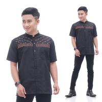 Gambar Baju Koko Kurta Jasuke Bordir Atasan Muslim Taqwa Pria Dewasa Bahan Katun Premium Kerah Shanghai Leher Tinggi ke atas Model Kasual Slim Fit Motif Polos Kombinasi Warna Warni Variasi Renda Viral Terbaru Lengan Pendek Kancing Depan Dada Panjang Baju Sedang - A Ukuran M, all size dari Modis Collection undefined 3 Tokopedia