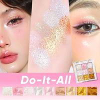 Gambar [BPOM] Amy's Diary 9 Color Eyeshadow Palette Korean Look Pigmented Tahan Lama - Eyeshadow 9 color dari Amy's Diary undefined 5 Tokopedia