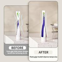Gambar Vixplorn Alat Putar Pencet Gulung Tube Krim Kosmetik Toothpaste Squeeze / Pemutar Odol Gigi/Dispenser Pasta Gigi Mewah / Toothpaste Dispenser - Putih dari Vixplorn undefined 5 Tokopedia