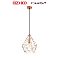 Gambar AZKO Eglo Carlton Lampu Gantung Hias Hanging Lamp Decorations Lighting Plafon Light Decoration Lampu Langit Langit Dekorasi Interior Ceiling Light Home Decor - Bronze dari AZKO ID undefined 1 Tokopedia
