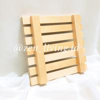 Gambar Tatakan Panci Kayu Sengon / Tatakan Piring Panas / Alas panci untuk properti foto - Sengon dari Zen Living ID undefined 2 Tokopedia