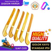 Gambar GOLOK KAYU PENCAK SILAT BAHAN KAYU Terlaris - Golok Pencak Silat Kayu - Golok Kayu Berkualitas Samsak Boxing Tinju dari Berkah Afiya Store_NEW undefined 1 Tokopedia