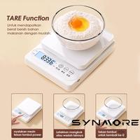 Gambar Timbangan Digital 5kg Timbang Makanan Bumbu Kopi Kue Bahan Dapur Akurat 0.1g USB Type-C - Baterai dari Synmore Official Store undefined 3 Tokopedia
