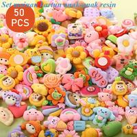Gambar 50 buah set mainan kartun anak-anak resin / mainan anak-anak / stiker karakter grosir tanah liat resin / lem pasta dekoratif kartun - Tidak memiliki lem dari HQ.ID undefined 1 Tokopedia