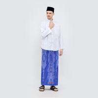 Gambar Sarung ATLAS Idaman 555 Kembang Motif BHS SJI 03 Warna Biru 02 - Biru dari Sarung Atlas undefined 1 Tokopedia