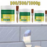 Gambar 【300/500/1000g】Karet Anti Air Super Kuat — Efektif Mencegah Kebocoran, Transparan, dan Ideal untuk Waterproofing Kamar Mandi, Atap, Dinding Luar & Kolam - 300g+kuas dari Popcorn-tk undefined 1 Tokopedia