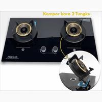 Gambar Kompor Gas Tanam Kaca Progas 2 Tungku RIVIERA Mewah Sudah SNI - As picture show dari Elanogrosir18 undefined 1 Tokopedia