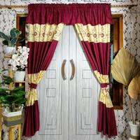 Gambar Gorden Serut Pintu Minimalis - Hanna, 100x200 dari adiba sprei sragen_NEW undefined 3 Tokopedia
