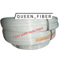 Gambar Jeruji Fiber Putih Susu Ukuran 3,0mm Panjang 60 Meter Berat 1kg Full Roll Ujung Ke Ujung Tanpa Putusan Harga Termurah Tahan Lama Kuat Cocok Untuk Sangkar Burung Layang Naga Dan Kerajinan - -, - dari queenfiber undefined 1 Tokopedia