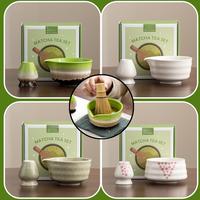 Gambar Set Teh Jepang Matcha Bowl Keramik/Set Hadiah Tradisional Matcha Jepang – Chasen Bambu Asli/Japanese Matcha Whisk Ceramic Bowl - Hijau matcha-2PCS dari HQRumah undefined 1 Tokopedia