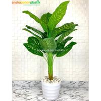 Gambar Pohon Daun Sri Rejeki Hijau Latex Artificial Dekorasi Ruangan Tanaman dari Anekapohonplastik undefined 1 Tokopedia