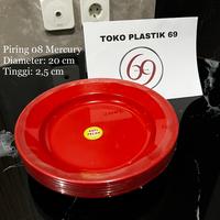 Gambar (6 Pcs) Piring 08 & 09 Camel Mercury Anti Pecah / Piring Makan Plastik Murah Tebal Ukuran 08 & 09 dari Toko Plastik 69 undefined 5 Tokopedia
