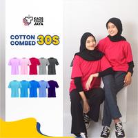 Gambar PROMO Kaospolosjaya / Kaos polos pria & wanita O-neck Combed 30s / Kaos Premium / Size S-XXL KATALOG 2 - COKLAT , S dari Kaospolosjaya undefined 2 Tokopedia
