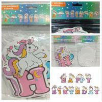 Gambar Bunting BANNER FLAG HBD Bentuk 2D Perlengkapan dekorasi ulang tahun anak dekorasi ultah Pernik Murah Kertas Ivory Hiasan Dinding - As picture show, Thomas dari Goodiebag Unike undefined 4 Tokopedia