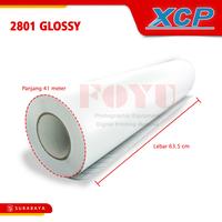 Gambar Plastik Laminasi Laminating Cold Dingin XCP Roll 260 mic 63.5CMx41M Glossy 2801 Mesin dari Foyu Photo undefined 2 Tokopedia