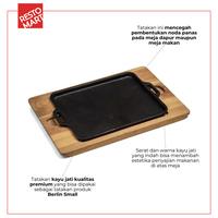 Gambar Teak Wood Underline / Tatakan Ironcast SKITCHEN Kayu (2291133) dari Restomart Kitchen Solution undefined 3 Tokopedia