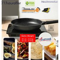 Gambar Houroffer Wajan Fry Pan Bio Grit Series Greblon-Non Stick Teflon Amercook Aluminium Kitchenware - 20 CM dari HOUROFFER OFFICIAL undefined 3 Tokopedia