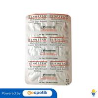 Gambar BENOSTAN 500 MG STRIP 10 KAPLET dari Apotek Al-Fatih By GoApotik undefined 1 Tokopedia