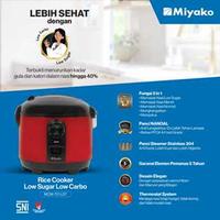 Gambar [COD] Miyako Magic Warmer Plus 5in1 721 LST / Miyako Magic Com NANOAL ANTI LENGKET Low Sugar Low Carbo 721 LST / Miyako Rice Cooker Rendah Gula 721LST - 1.8L dari BELILAGICOID INDONESIA undefined 2 Tokopedia
