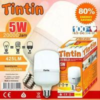 Gambar 10PCS Paket Grosir bohlam lampu led TINTIN 5 w 5 watt Putih dari kokohled undefined 1 Tokopedia