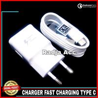 Gambar CHARGER SAMS A8 A8+ A8 STAR A9 2018 ORIGINAL FAST CHARGING TYPE C 15 WATT Adaptor - Hitam dari Radja.Acc77 undefined 1 Tokopedia