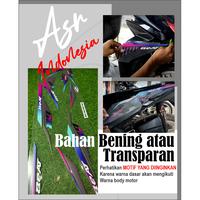 Gambar ASR Striping Transparan Mio Sporty Arai Samurai Sticker 2502 list Motor Motorcycle - Striping dari SL8rco.id undefined 4 Tokopedia