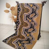 Gambar Kain Batik LJA Semi Tulis Motif Tirtotejo Loreng Hitam dari Batik Lancar Jaya Abadi undefined 1 Tokopedia