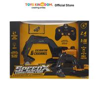 Gambar Toys Kingdom Top Gear Speedx Construction Excavator 6 Channel Remote Control 1:16 - Mix Miniatur Mobil Mobil-Mobilan Kids Toy Mainan Anak Bermain Permainan Koleksi Collectible dari Toys Kingdom ID undefined 1 Tokopedia