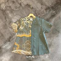 Gambar Lausboutique-Atasan Maumere-Vol 1-Atasan Wanita Batik Busui Kancing Motif Pendek - Akar Abu, M dari LAUSBOUTIQUE undefined 3 Tokopedia