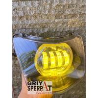 Gambar LAMPU DEPAN BILED PROJIE SUPRA FIT NEW CUSTOM - ice blue dari GRIYA SPERPART KEBUMEN undefined 3 Tokopedia