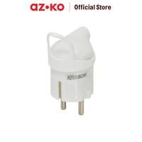 Gambar AZKO Krisbow Kepala Steker Arde Dengan Pengait - Putih Kepala Colokan Listrik Plug Steker Head Cable Peralatan Listrik Perlengkapan Elektrik dari AZKO ID undefined 1 Tokopedia