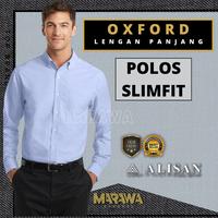Gambar ALISAN OXFORD - KEMEJA ALISAN PRIA LENGAN PANJANG, KEMEJA PRIA, KEMEJA FORMAL PRIA LENGAN PANJANG - BIRU MUDA, 15-33 (M) dari Marawa Apparel undefined 1 Tokopedia