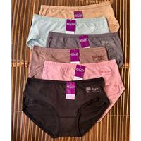 Gambar Paket Promo 6-12 pcs Cd Vaya art 311 Super Soft Celana Dalam Wanita Pakaian Dalam Wanita Nyaman Lembut Cangcut Wanita Katun Polos Setrip Lucu Manis Seksi - 6 PCS, L dari combo grosir undefined 5 Tokopedia