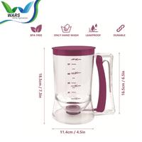 Gambar WARS Batter Dispenser Gelas Takar Alat Penuang Adonan Kue Dapur Plastik Kitchenware dari Wars home appliances undefined 4 Tokopedia