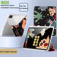 Gambar Cute Cartoon 3+Y Fold Anti-Bend Shockproof Full Coverage Tablet Case with Pencil Slot for iPad gen 10 iPad Air 5 Air 4 iPad Gen 9 Case for iPad Pro 11 12 9  Air 6 2024 10"2 8th 10th 9.7”2024 Pro13”mini6/7 8.3" - HD057, Air1/2 Gen 5/6-9.7" dari LGEE CASE undefined 1 Tokopedia