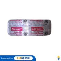 Gambar ACPULSIF 5 MG BLISTER 10 TABLET dari Apotek Aslam Jakarta Utara by GoApotik undefined 1 Tokopedia