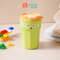 Gambar Ataru Mug Vacuum Flask Stainless Steel Dengan Strap 420 ml - Hijau/Kuning Tumbler Botol Air Tempat Minum Botol Minuman Water Bottle Tumbler Minum Tambler dari Ataru_NEW undefined 1 Tokopedia
