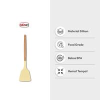 Gambar AZKO Culinart Spatula Tuner Silikon - Krem Beige dari AZKO ID undefined 3 Tokopedia
