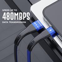 Gambar Kabel Data Inbox CI-3 Micro , Type-c & Lightning USB Android atau iOs | Cable Data Fast Charging | Garansi 3 Tahun - Merah, Micro dari INBOX INDONESIA undefined 3 Tokopedia