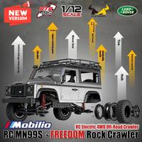 Gambar RC MN99s Freedom 1:12 Rock Crawler 4x4 Waterproof Full Propo Realistic dari Mobilio Official undefined 2 Tokopedia